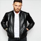 2016 Men' S Hot Sale Cool Leather Bomber Jacket