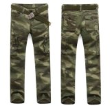 Men's Camouflage Cargo Pant/Multi-Pocket Casual Pant
