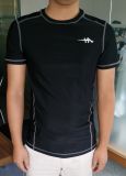 High-End Mens Fitness T-Shirt with Quick-Drying Elastic Material