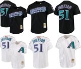 Arizona Diamondbacks Randy Johnson Mitchell Fashion Cooperstown Baseball Jerseys