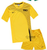 Yellow Soccer Jersey. Custom Football Uniforms