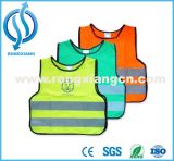 Europe Standard Children Safety Vest with Heating Traffic Printing