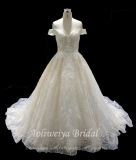 Aoliweiya Aolanes Ivory Srping Full Length Wedding Dress010418