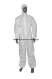 Disposable Microporous  Coverall with Hood and Show Cover