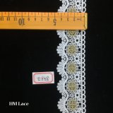 5cm Guangdong Scalolped Trimming Lace, Venice Lace Trim Retro Scalloped Lace Hme858