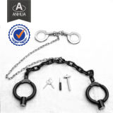 High Quality Military Police Handcuff with Leg-Iron