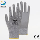 Cut Resistance Resistant PU Coated Safety Glove Level 5