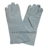 Flame Resistant Cow Split Leather Welding Work Glove China