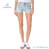 Jeans Factory Direct Sale Newest Women/Girls Cool Denim Shorts with Embroidery Stars