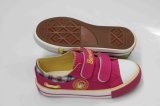 Hot Sell Children Canvas Shoes with Rubber Outsole (SNK-02083)