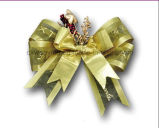 Gold Printing Ribbon Packing Bows for Chocolate
