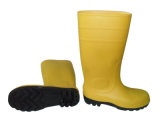 Yellow Color Safety Rain Shoes