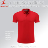 Healong Fashion Design Sportwear Customized Sublimation Polo T-Shirt