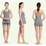 80%Cotton 20%Spandex High Quality Custom Yoga Sets Yoga Clothing Yoga Legging Yoga Shorts