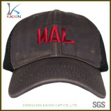 Custom Washed Brushed Cotton Embroidered Trucker Hat