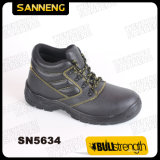 Industrial Leather Safety Shoes with Ce Certificate (Sn5634)