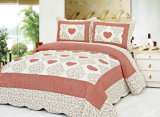 Customized Prewashed Durable Comfy Bedding Quilted 1-Piece Bedspread Coverlet Set for 45