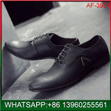 High Quality Cheap Price Black PU Leather Shoes Wholesale