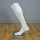 Fiberglass Male Legs Long Socks Foot Mannequin with Magnetic Baseplate