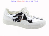 Womens Round Toe Low Top Lace up Sneakers Canvas Shoes