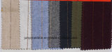 Yarn Dyed Jacquacd Striped Linen Fabric Pocket Square