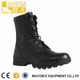 New Design Top Grade Genuine Cow Leather Safety Shoes Military Combat Boot