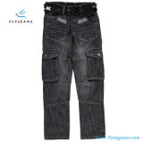 Multiple Pocket and Comfortable Boys Denim Jeans with Dark Wash by Fly Jeans