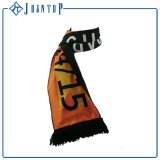 Sublimation Printing Promotional Knitted Fabric Custom Football Fans Scarf