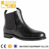 2017 Fashion Black Genuinw Cow Leather Parade Ankle Men Shoes