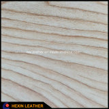 Synthetic Wood Grain PU Leather for Cases Hx-W1701