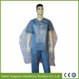 Disposable PE Waterproof Hairdressing Cape, Barber Apron