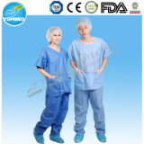 Disposabale Patient Pajamas, Nonwoven Medical Surgical Scrub Suits