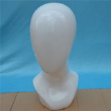White Head Mannequin for Hat and Scarf Display