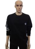 Hot Sale Men's Fashion Black Embroidery Sweatshirt