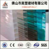 100% Bayer Materials Brown Twin-Wall Polycarbonate Hollow Sheet for Awning