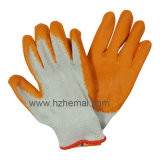 Smooth Latex Gripper Construction Work Glove Made in China