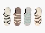 Custom Strip Invisible Cotton Boat Sock in Various Colors and Designs