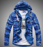 Men's Clothing 100%Cotton Woven Washing Shirt with Hood (RTS14021)