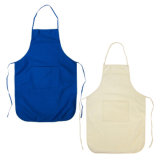 Promotional Kitchen Use High Quality Polyester Apron with Silk Screen Printing