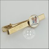 Tie Clip with Cute Coin, Gold Stickpin (GZHY-LDJ-010)