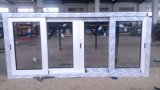 Large 88 Series PVC Sliding Window with Four Sashes From Factory in Zhejiang, China Directly
