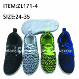 Newest Fashion Injection Shoes Children Sport Footwear Shoes (FFZL170225-02)