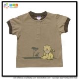 Cute Prinitng Baby Clothes Round Neck Toddler T-Shirts