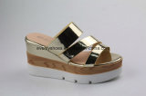 New Fashion Lady Sandal Women Shoes with Shinning Color