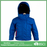 Hoody Breathable PVC Blue Raincoat Rain Jacket