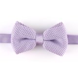 Men's Fashionable Plain Knitted Bow Tie (YWZJ 17)