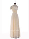 Aoliweiya Tulle/Lace Wedding Evening Bridesmaid Dress