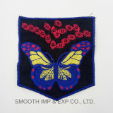Wholesale Colorful Butterfly Handwork Cotton Ethnic Embroidery Patch Garment Accessory