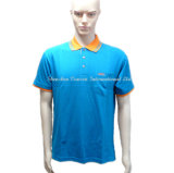 100% Combed Cotton Polo Shirt with Short Sleeve for Male Cheap