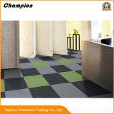 Cheap Price Commercial Carpet with Bitumen Backing for Office; PP with Bitumen Backing Carpet Tile 50*50 Modular Office Carpet